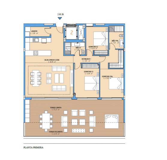 Image No.23-3 Bed Apartment for sale