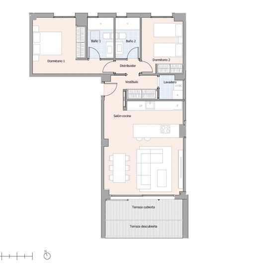 Image No.20-2 Bed Apartment for sale