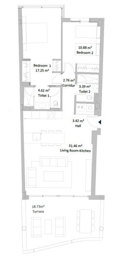 Image No.16-2 Bed Apartment for sale