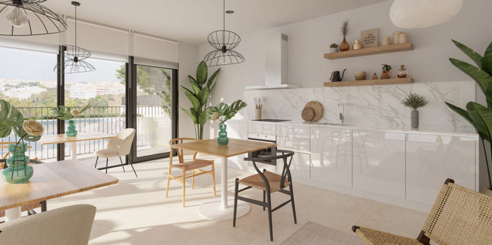 Image No.4-Appartement de 2 chambres à vendre à Mijas Costa