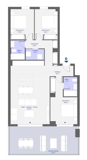 Image No.21-Appartement de 3 chambres à vendre à Marbella