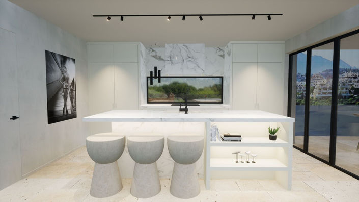 Image No.6-Villa de 4 chambres à vendre à Elviria