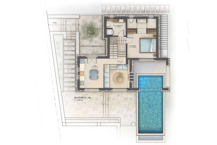 Image No.18-Villa de 2 chambres à vendre à Lachania