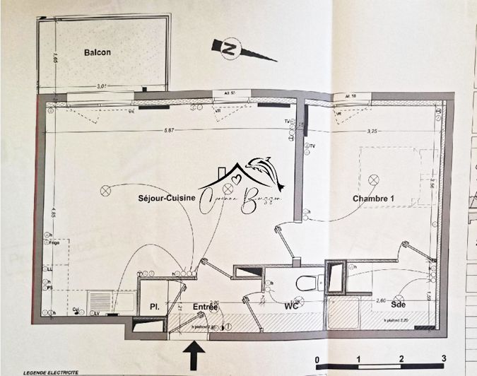 Image No.7-Propriété de 1 chambre à vendre à Nantes