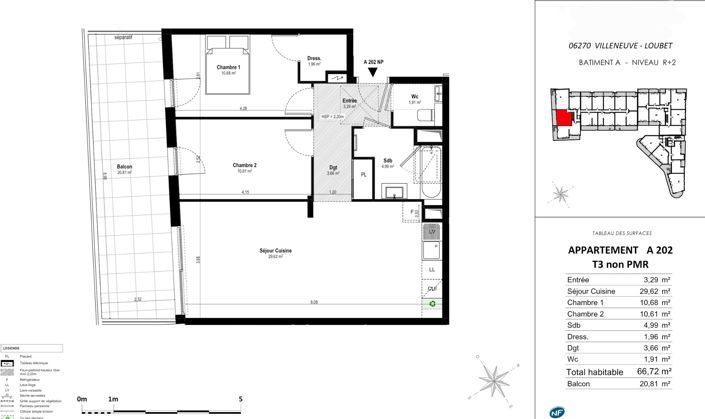 Image No.3-Propriété de 2 chambres à vendre à France