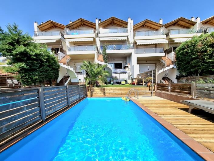 Image No.2-Jumelé de 3 chambres à vendre à Orea Eleni