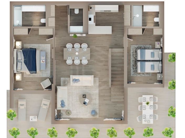 Image No.28-4 Bed Apartment for sale