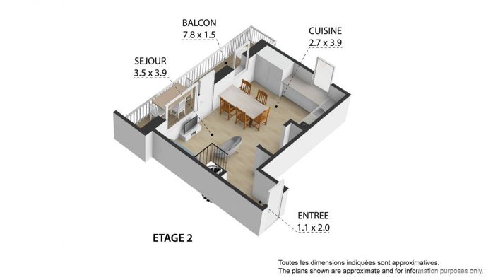 Image No.12-Appartement de 2 chambres à vendre à Haute-Savoie