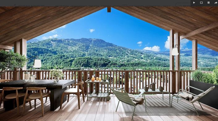 Image No.2-Appartement de 2 chambres à vendre à Samoëns