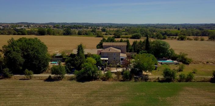 Image No.3-Maison de 11 chambres à vendre à Lézan