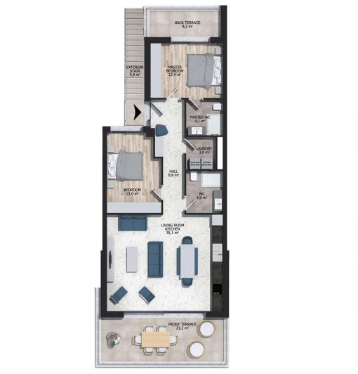 Image No.17-Appartement de 2 chambres à vendre à Chios