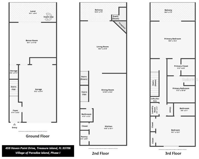 Image No.5-Maison de ville de 2 chambres à vendre à Treasure Island