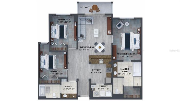 Image No.12-Propriété de 3 chambres à vendre à Winter Garden