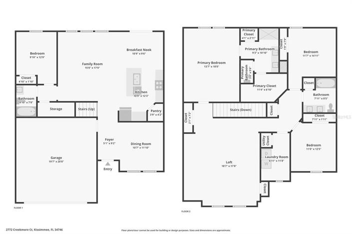 Image No.2-Propriété de 4 chambres à vendre à Kissimmee