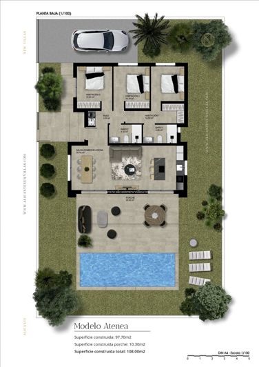 Image No.14-3 Bed Villa for sale