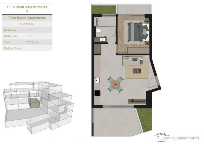 Image No.7-1 Bed Apartment for sale