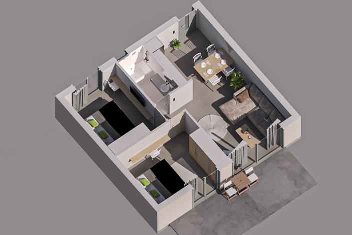 Image No.5-2 Bed Apartment for sale