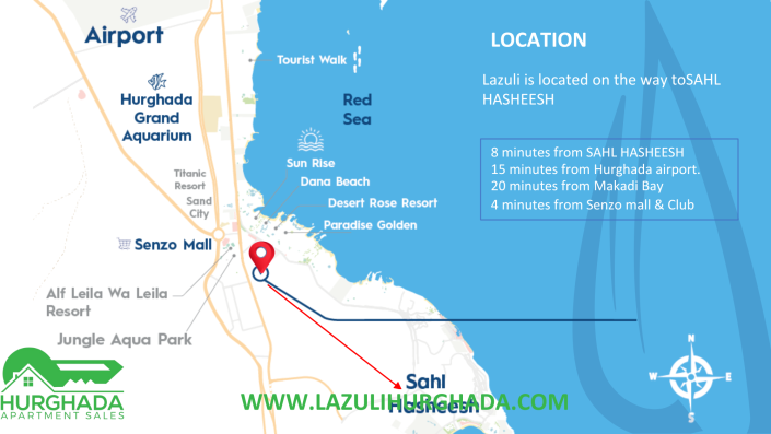 Image No.10-Appartement de 1 chambre à vendre à Hurghada