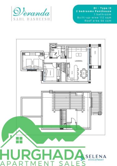 Image No.36-Appartement de 1 chambre à vendre à Sahl Hasheesh