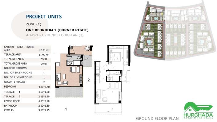 Image No.17-Appartement de 1 chambre à vendre à Sahl Hasheesh
