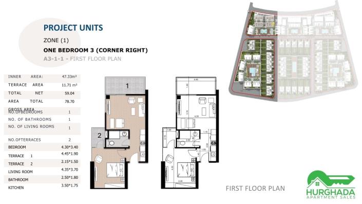 Image No.21-Appartement de 1 chambre à vendre à Sahl Hasheesh