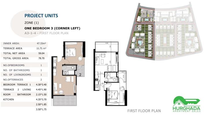Image No.24-Appartement de 1 chambre à vendre à Sahl Hasheesh