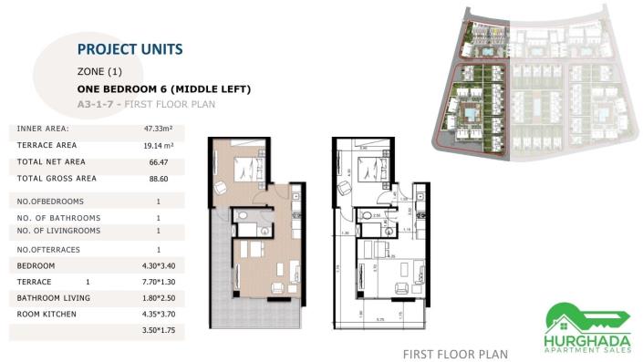 Image No.27-Appartement de 1 chambre à vendre à Sahl Hasheesh