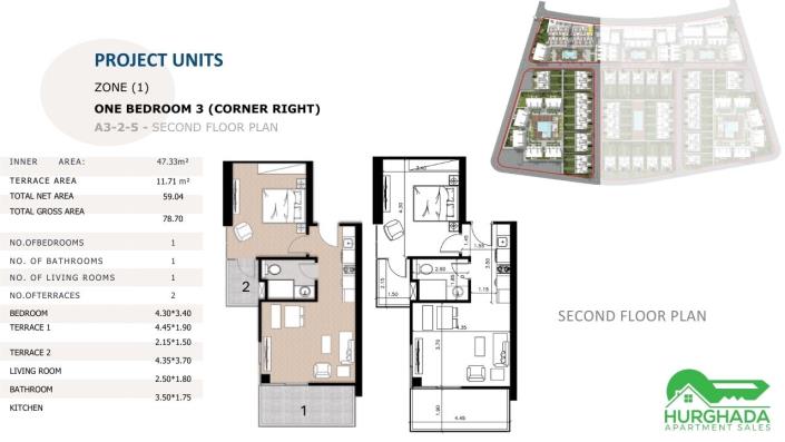 Image No.33-Appartement de 1 chambre à vendre à Sahl Hasheesh