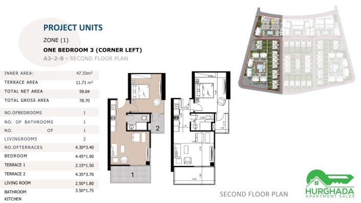 Image No.36-Appartement de 1 chambre à vendre à Sahl Hasheesh