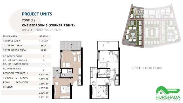 Image No.44-Appartement de 1 chambre à vendre à Sahl Hasheesh