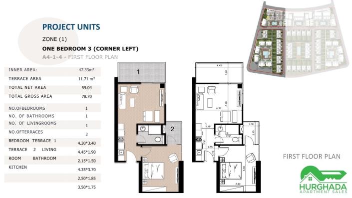 Image No.47-Appartement de 1 chambre à vendre à Sahl Hasheesh