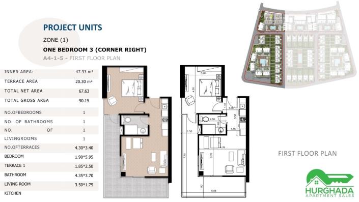 Image No.48-Appartement de 1 chambre à vendre à Sahl Hasheesh