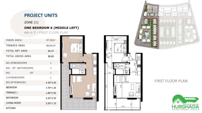 Image No.50-Appartement de 1 chambre à vendre à Sahl Hasheesh