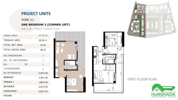 Image No.51-Appartement de 1 chambre à vendre à Sahl Hasheesh