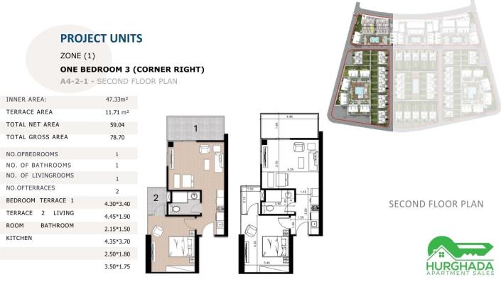 Image No.52-Appartement de 1 chambre à vendre à Sahl Hasheesh