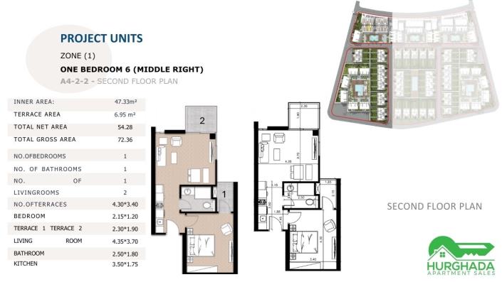 Image No.53-Appartement de 1 chambre à vendre à Sahl Hasheesh