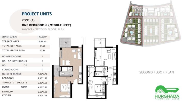 Image No.54-Appartement de 1 chambre à vendre à Sahl Hasheesh