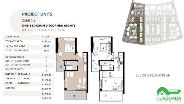 Image No.56-Appartement de 1 chambre à vendre à Sahl Hasheesh