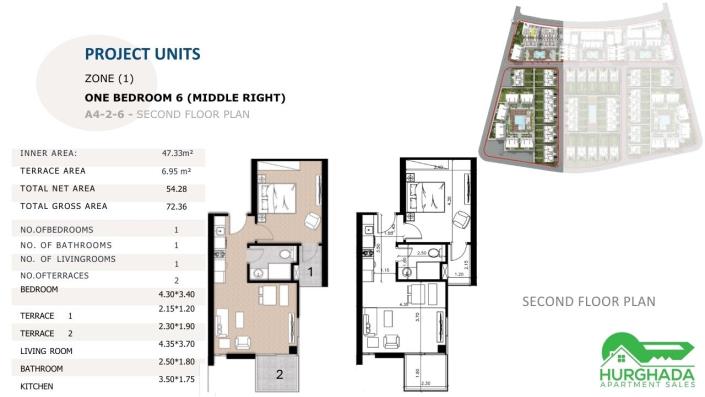 Image No.57-Appartement de 1 chambre à vendre à Sahl Hasheesh