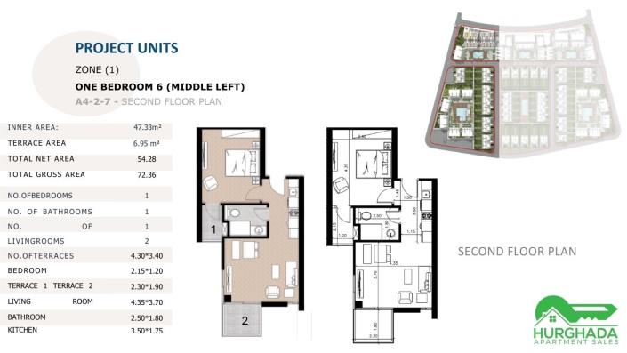 Image No.58-Appartement de 1 chambre à vendre à Sahl Hasheesh
