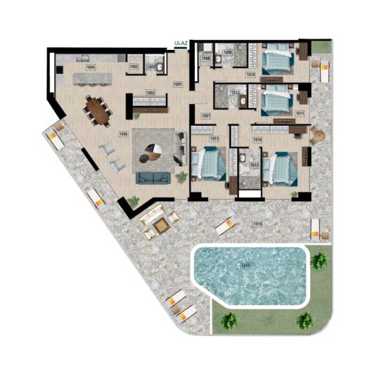 Image No.16-3 Bed Apartment for sale