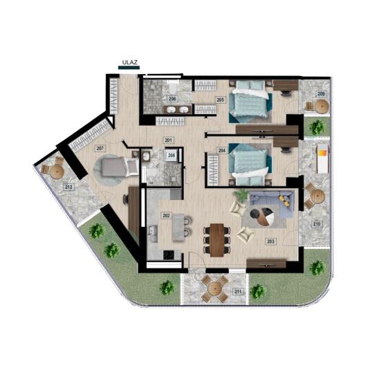 Image No.14-3 Bed Apartment for sale