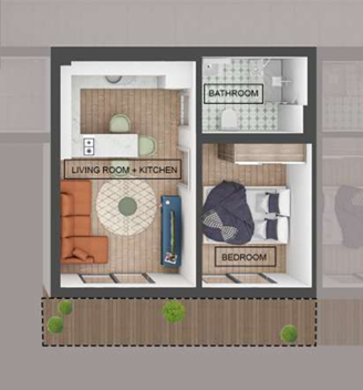 Image No.5-1 Bed Apartment for sale