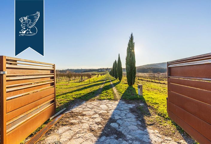 Image No.11-Maison de campagne de 16 chambres à vendre à Rapolano Terme