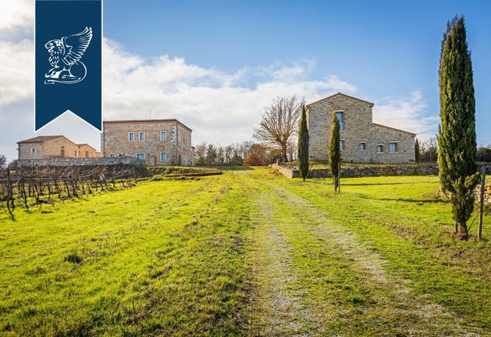 Image No.14-Maison de campagne de 16 chambres à vendre à Rapolano Terme