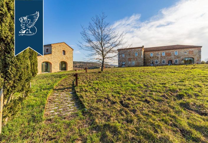 Image No.15-Maison de campagne de 16 chambres à vendre à Rapolano Terme