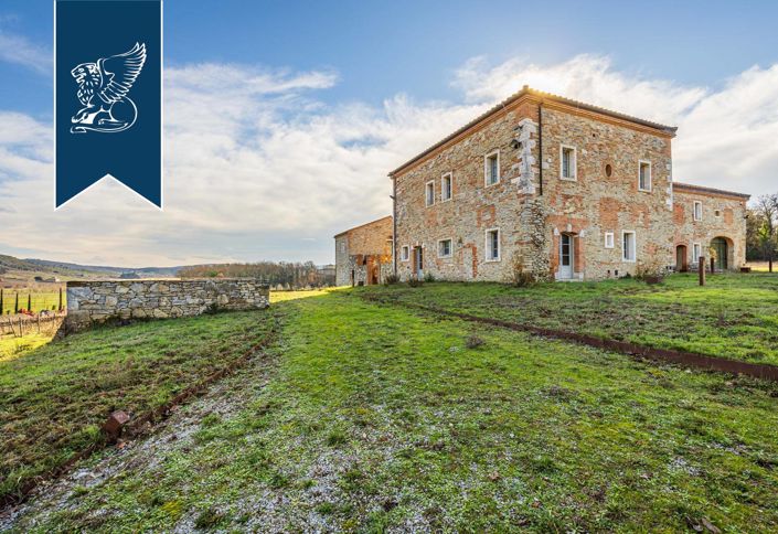 Image No.18-Maison de campagne de 16 chambres à vendre à Rapolano Terme