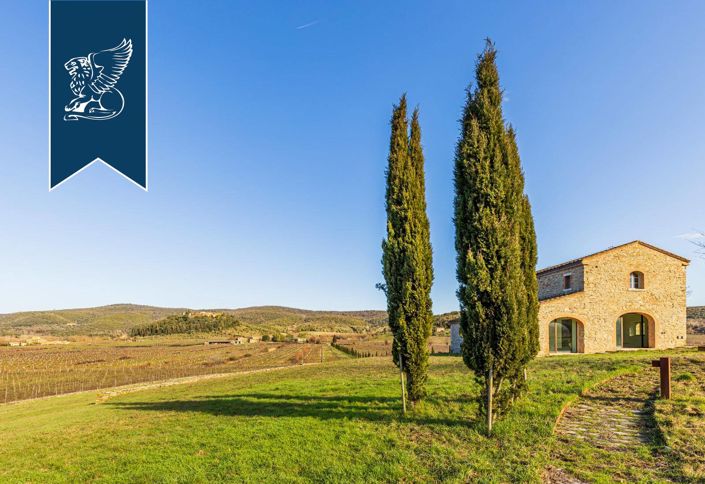 Image No.23-Maison de campagne de 16 chambres à vendre à Rapolano Terme