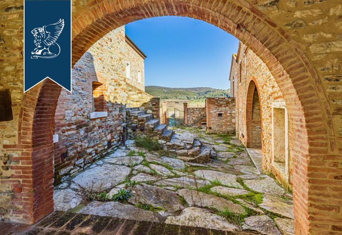 Image No.28-Maison de campagne de 16 chambres à vendre à Rapolano Terme