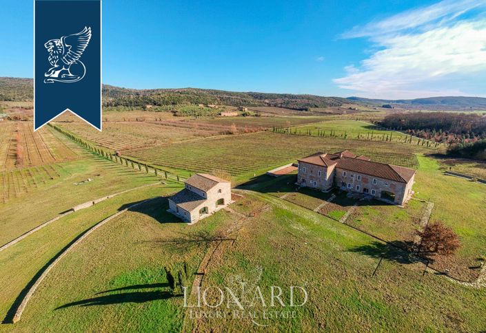 Image No.4-Maison de campagne de 16 chambres à vendre à Rapolano Terme